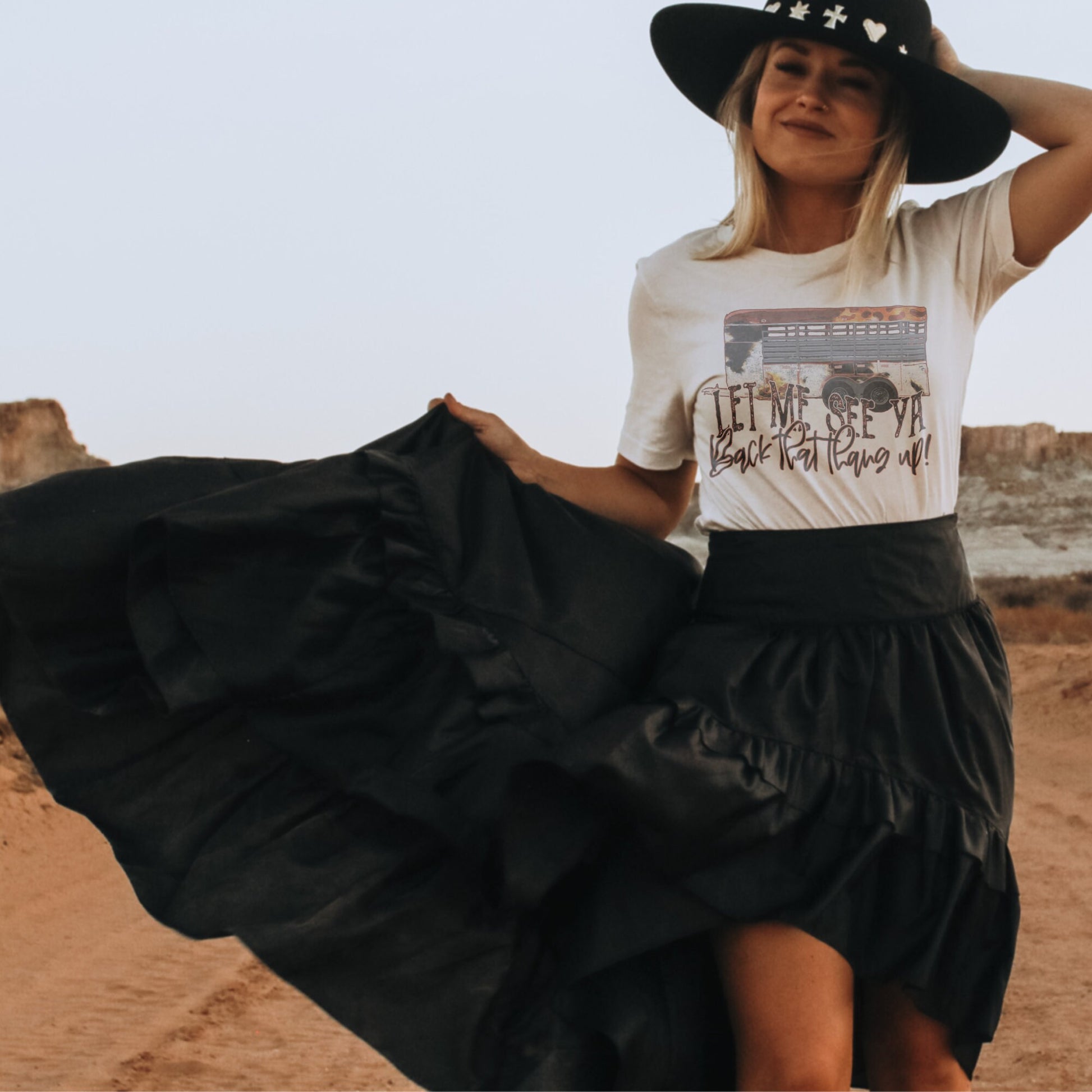 Let Me See Ya Back That Thing Up Sublimation Design PNG Digital Download Printable Horse Cattle Stock Trailer Cow print Leopard Cowgirl