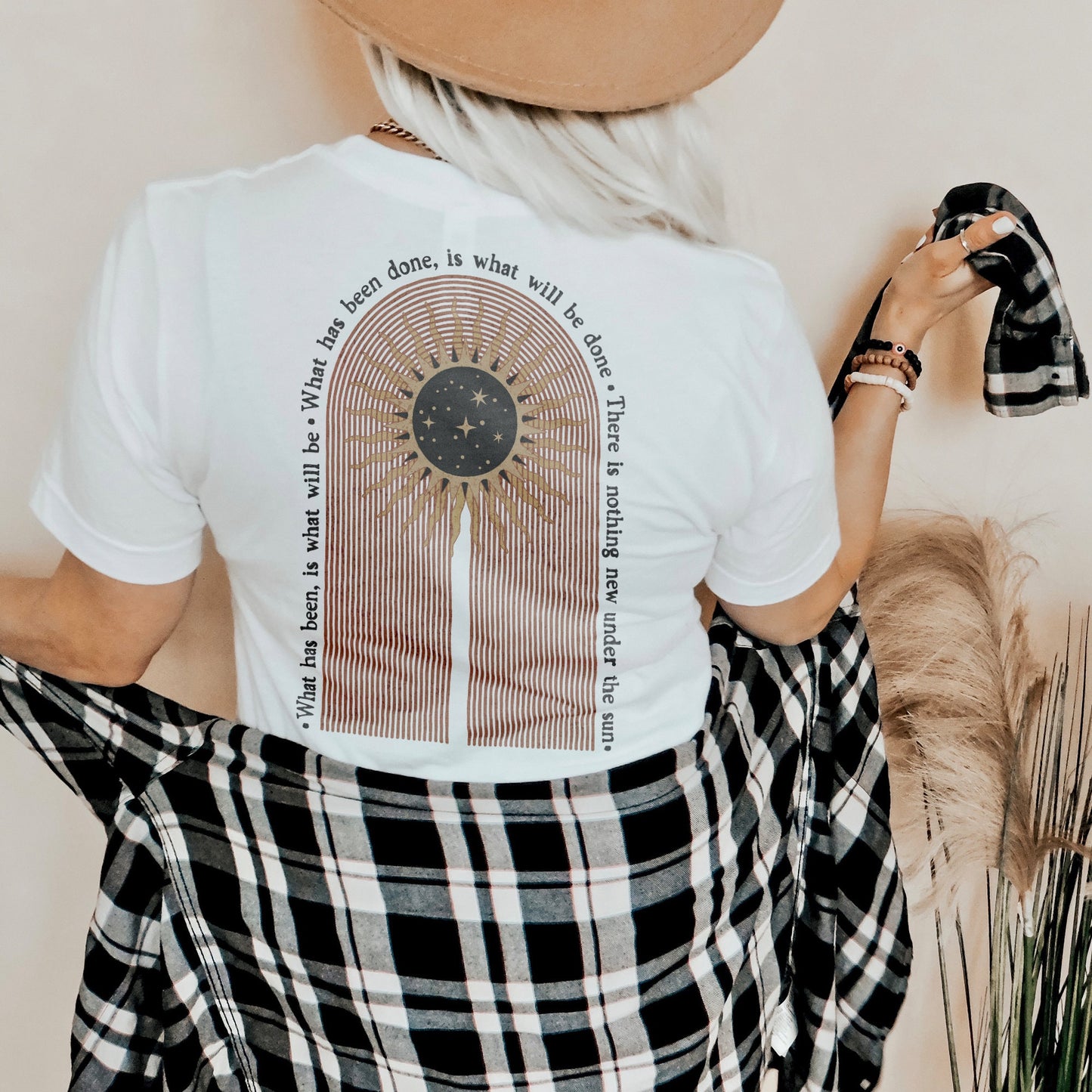 Ecclesiastes 1:9 Sublimation Design PNG Digital Download Printable Nothing New Under the Sun Bible Verse Christian Jesus Faith Retro Rainbow