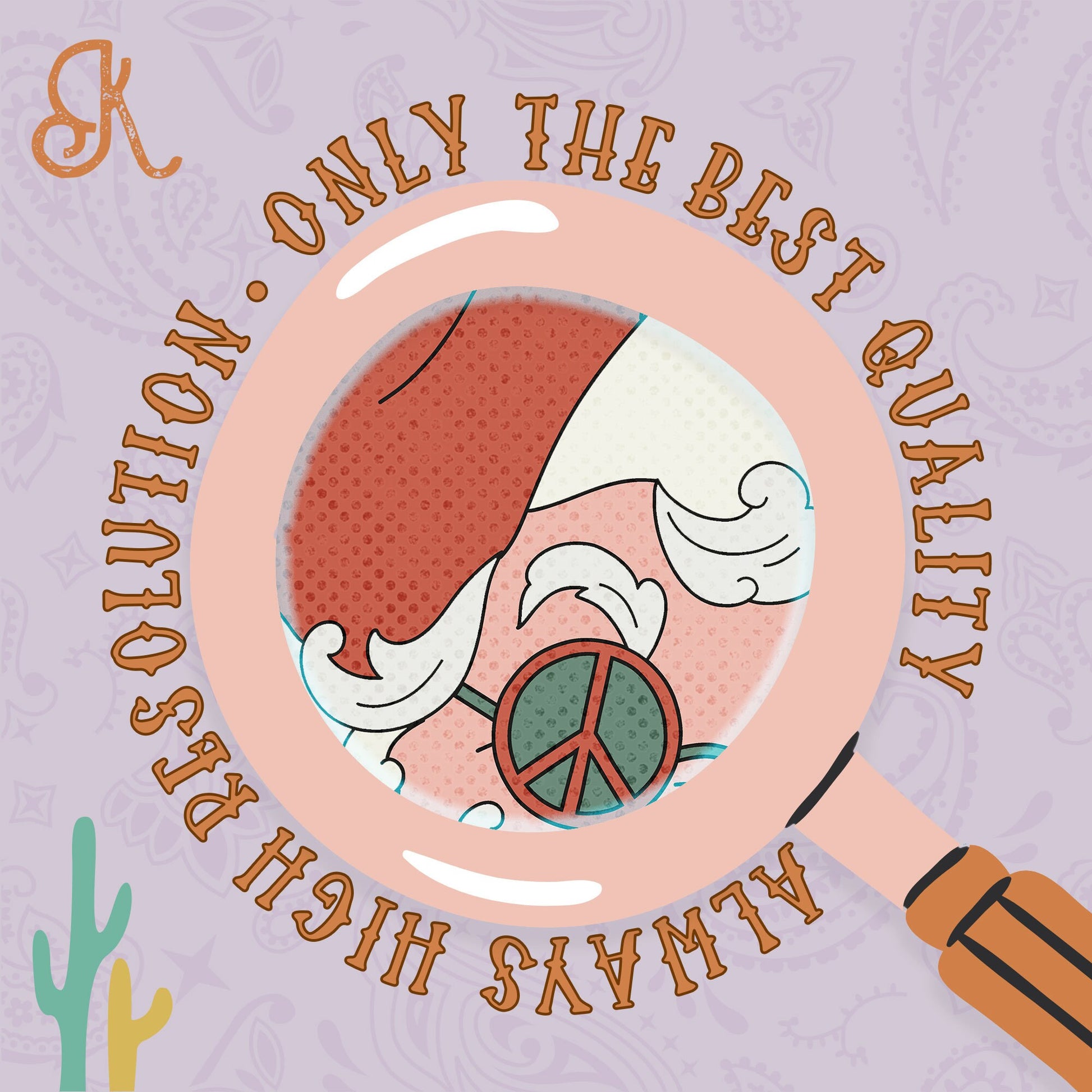 Ho Ho Ho Santa Claus Sublimation Design PNG Digital Download Printable Groovy Retro 70s Hippie Glasses Peace Sign Christmas 90s Boho