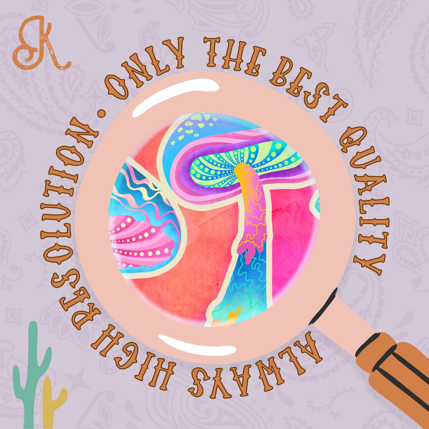 Dancing' and Singin' and Mocin' to the Groovin' | Retro Hippie Mushrooms Sublimation Design PNG Digital Download Printable