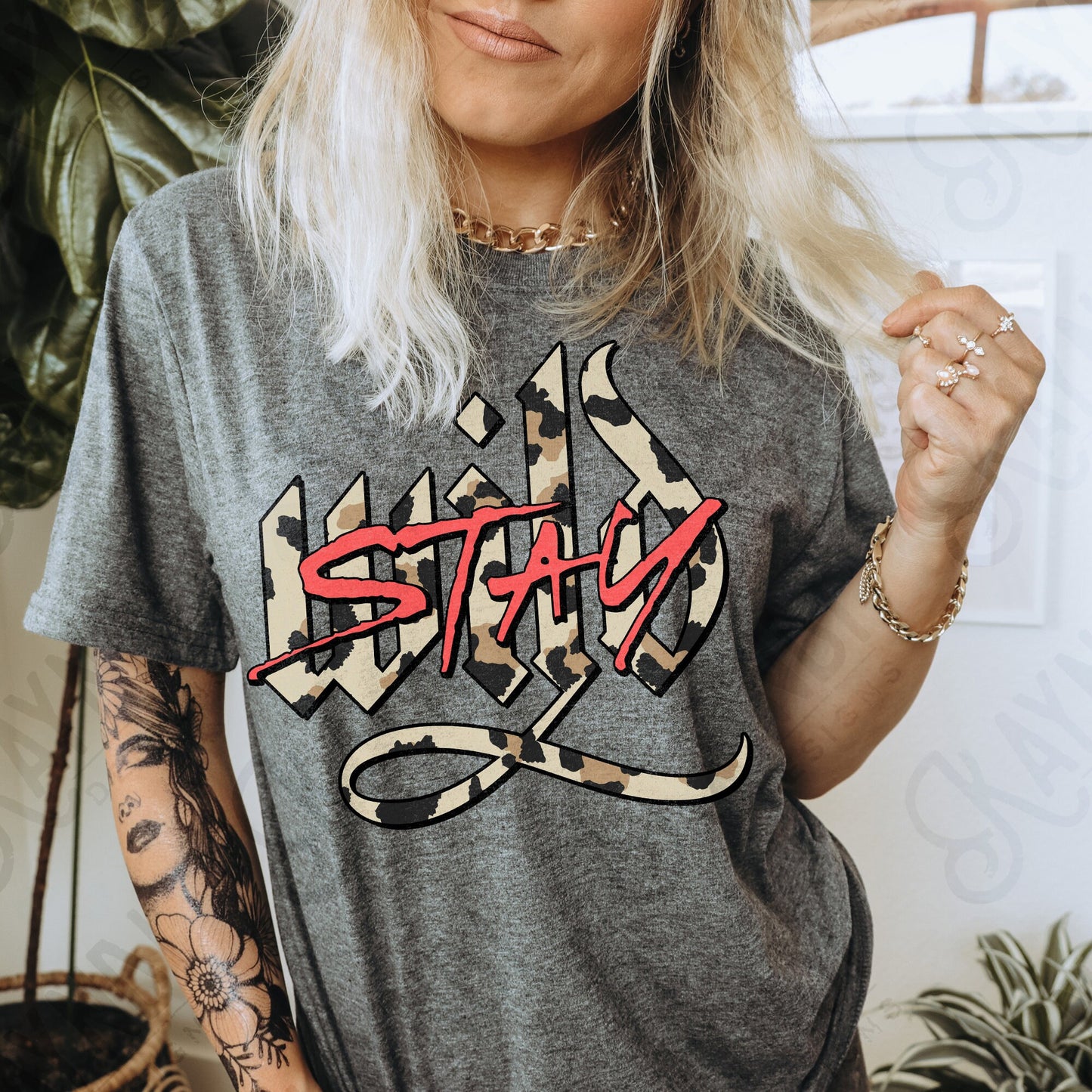 Stay Wild Sublimation Design PNG Digital Download Printable