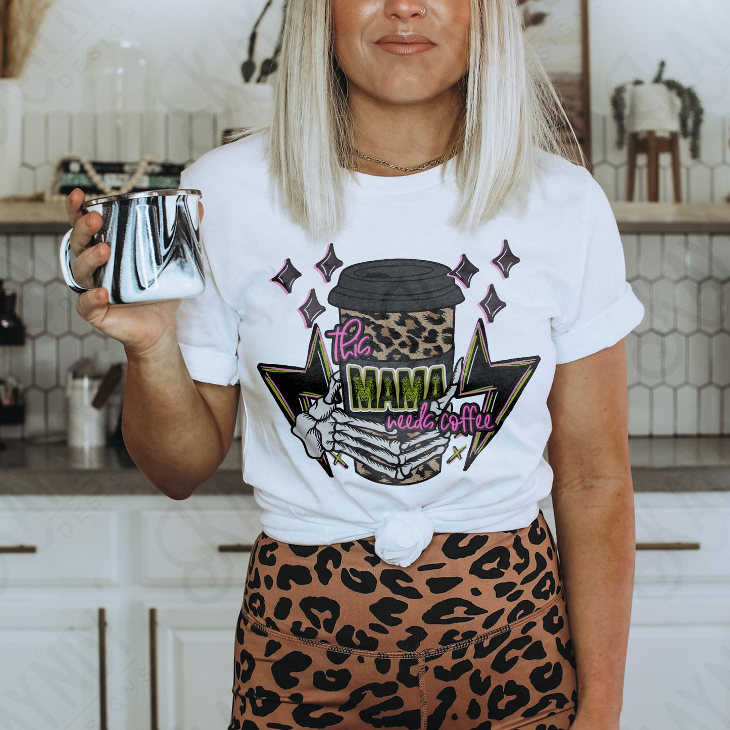 This Mama Needs Coffee Sublimation Design PNG Digital Download Printable