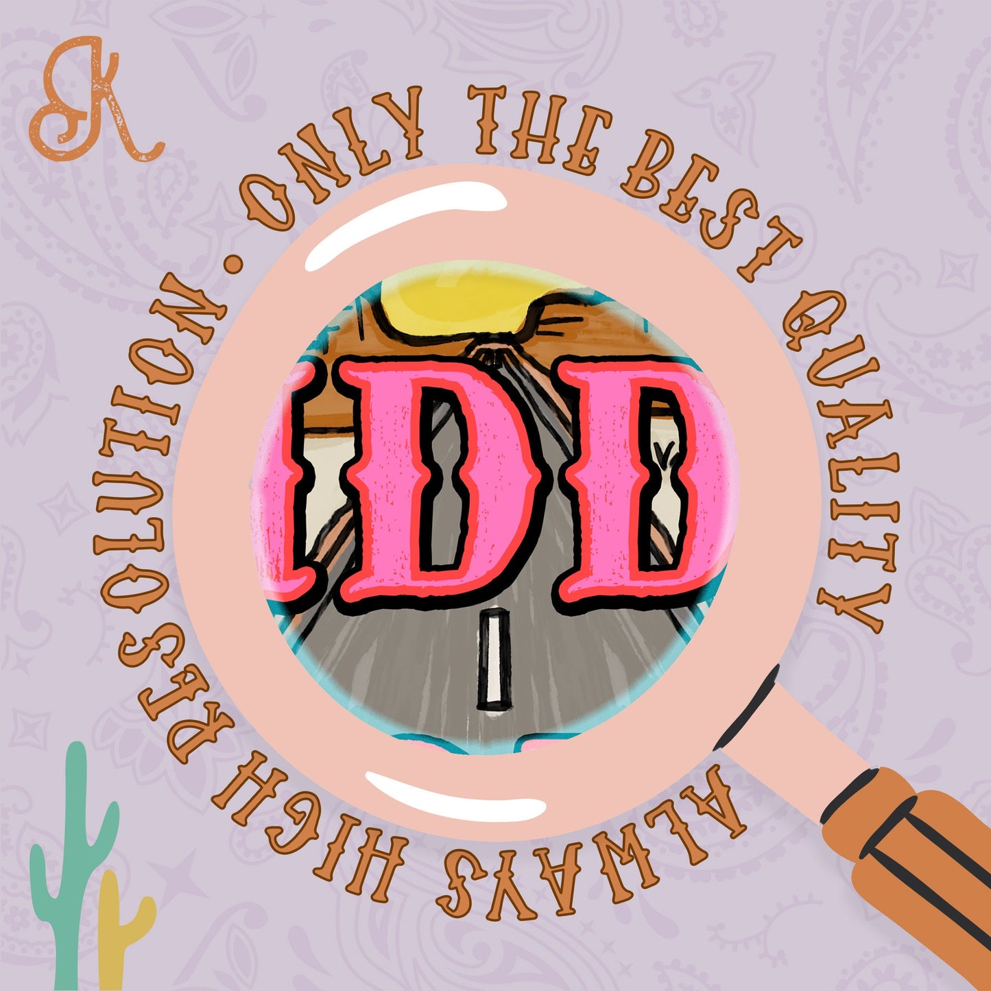 Middle of Nowhere Sublimation Design PNG Digital Download Printable