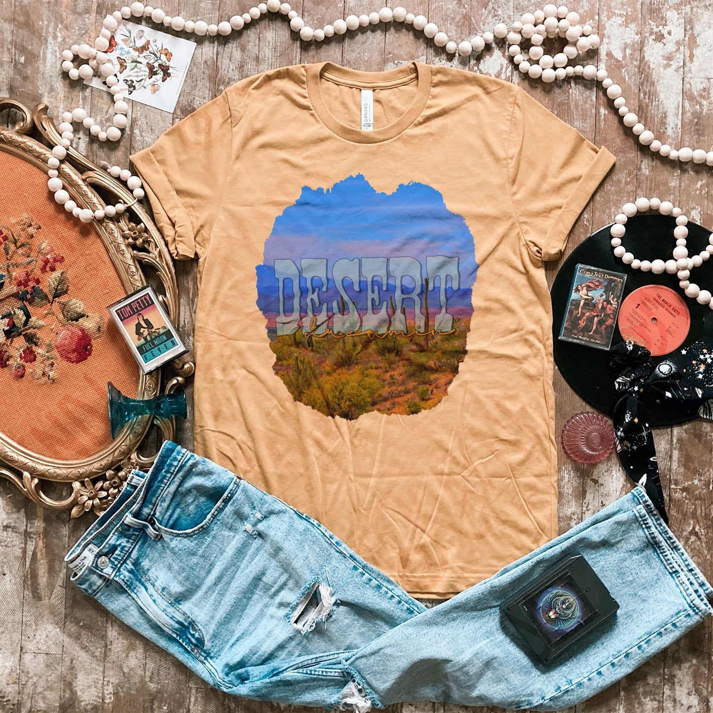 Desert Dreamer Sublimation Design PNG Digital Download Printable