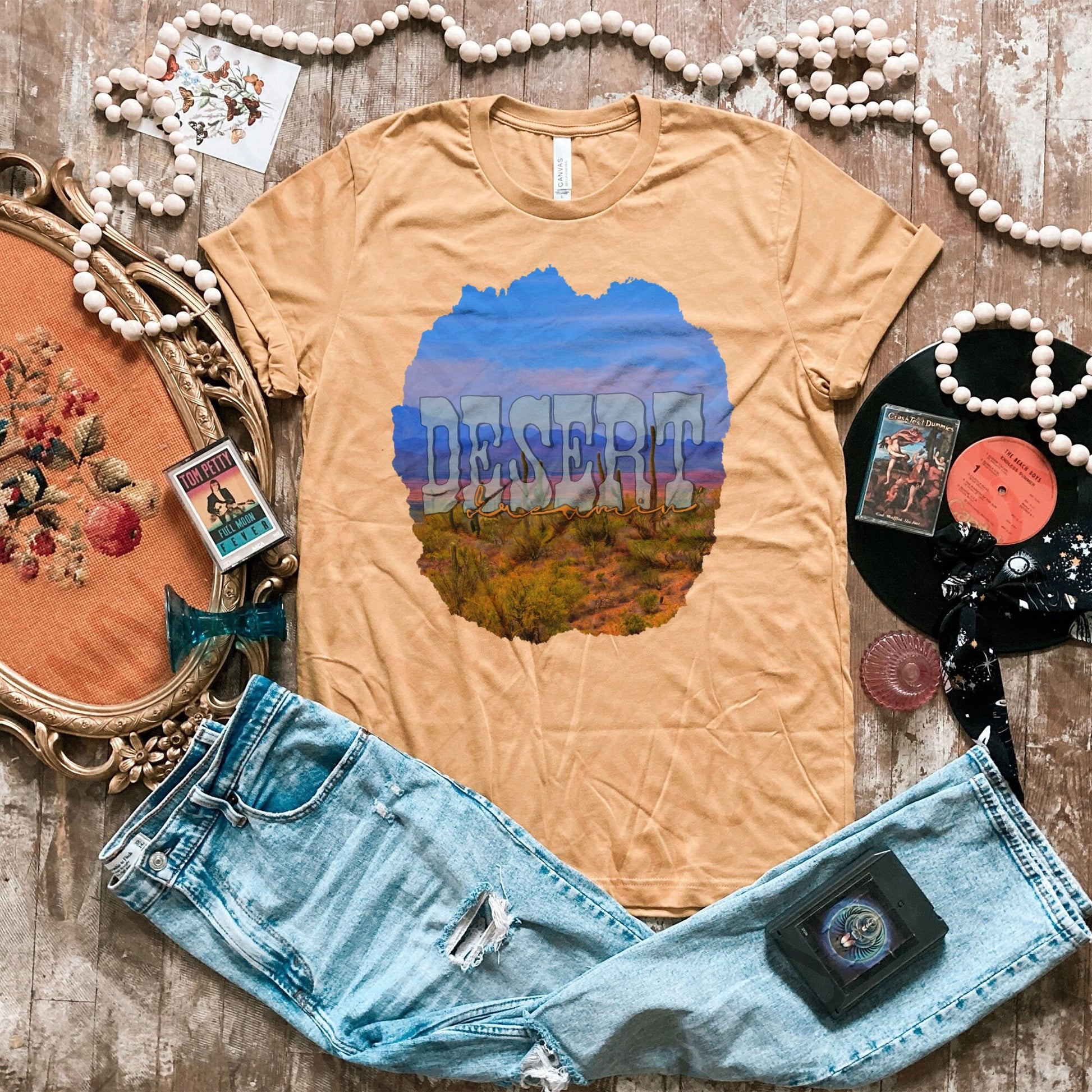 Desert Dreamer Sublimation Design PNG Digital Download Printable