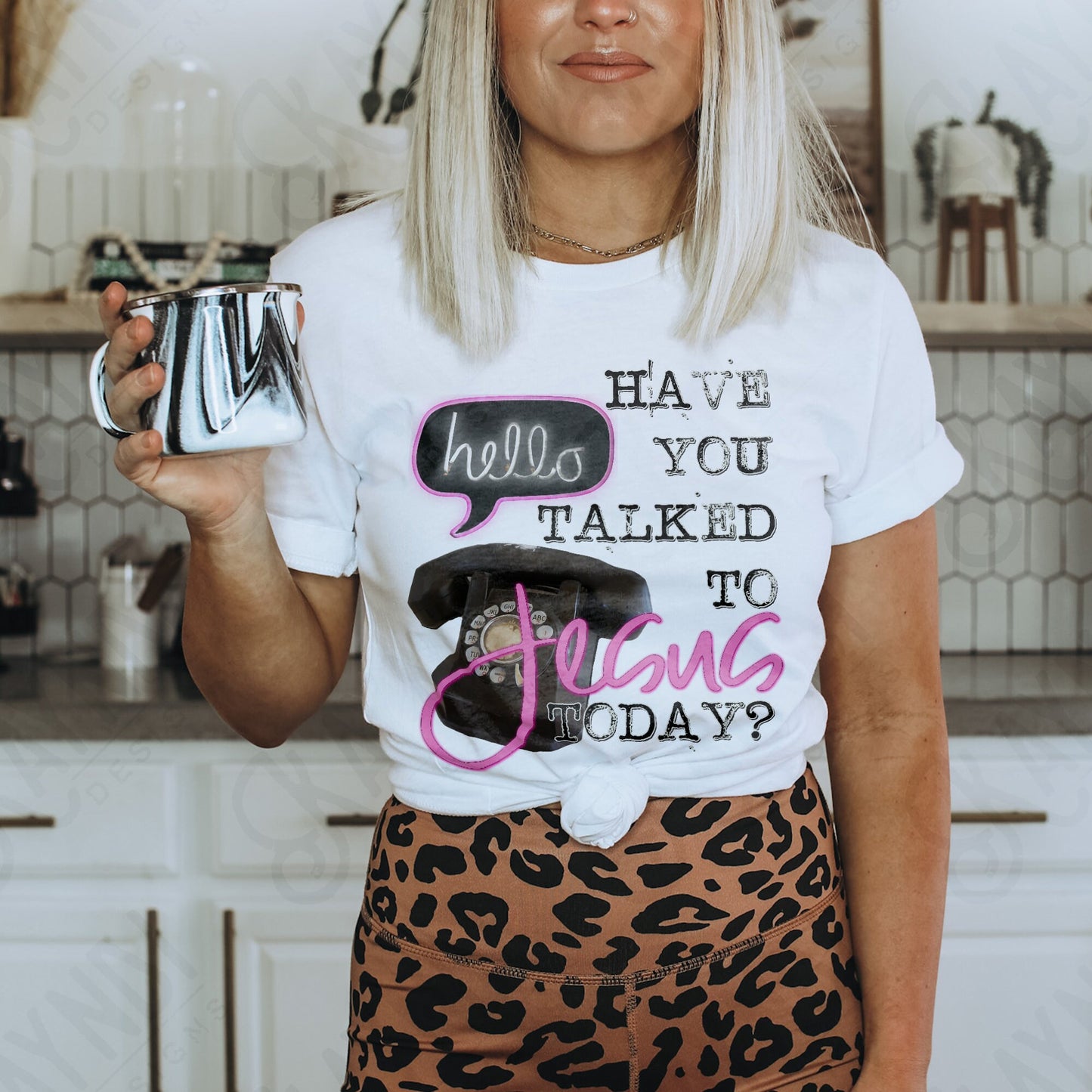 Have You Talked With Jesus Today Sublimation Design PNG Digital Download Printable