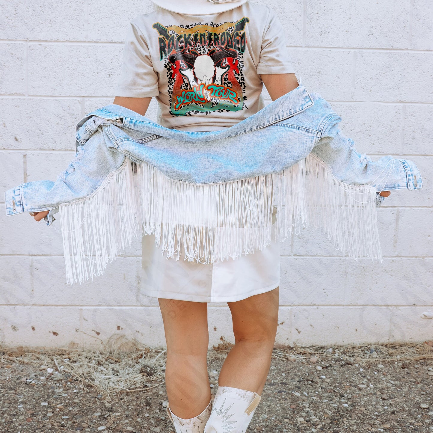 Rock N Rodeo World Tour Sublimation Design PNG Digital Download Printable