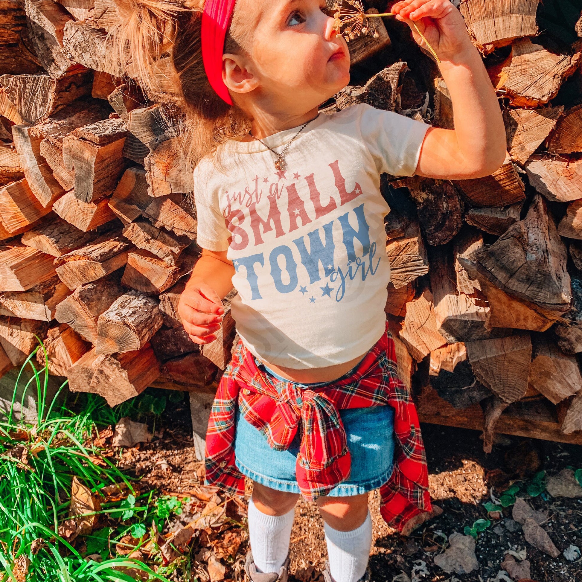 Just a Small Town Girl Sublimation Design PNG Digital Download Printable