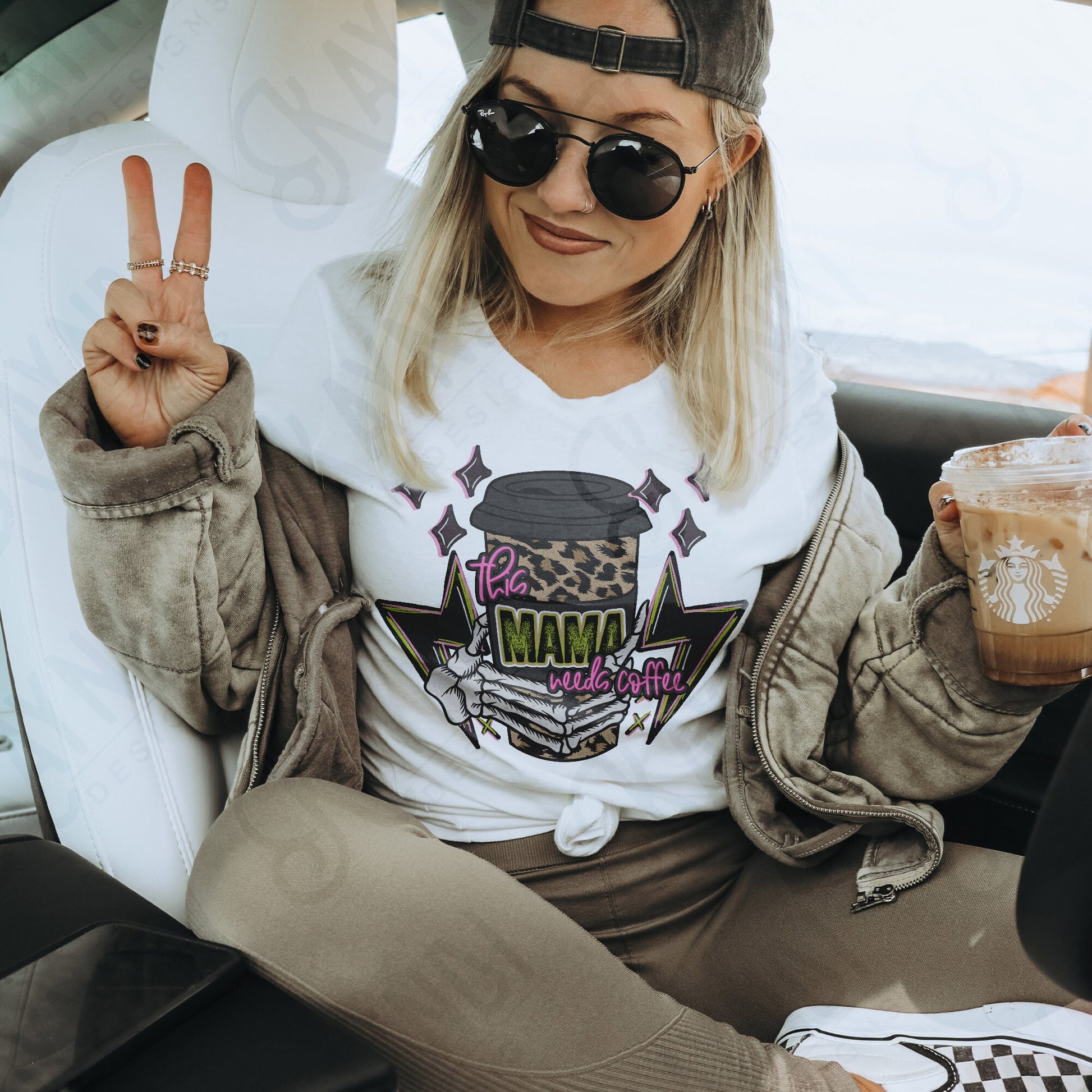 This Mama Needs Coffee Sublimation Design PNG Digital Download Printable