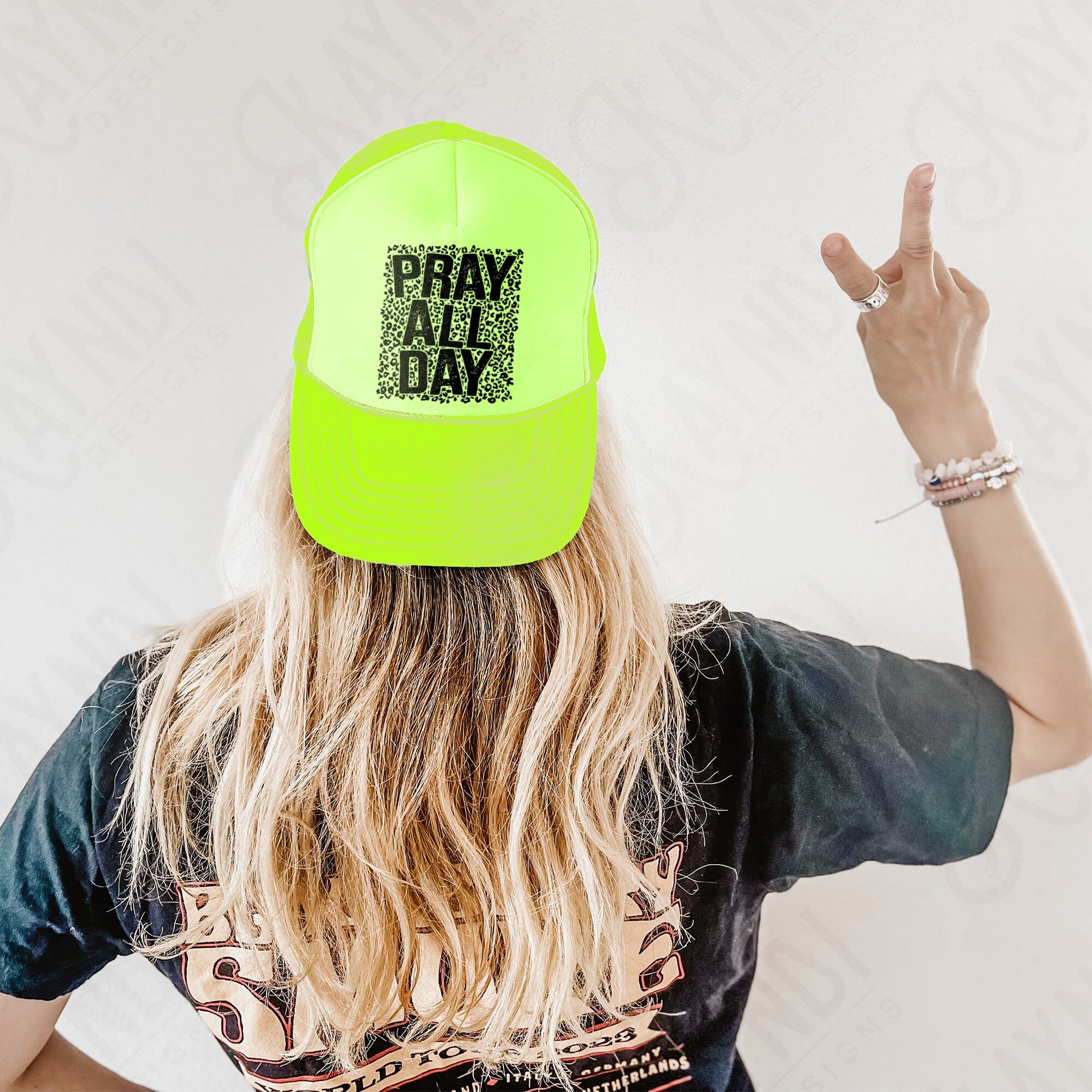 Pray All Day Sublimation Design PNG Digital Download Printable