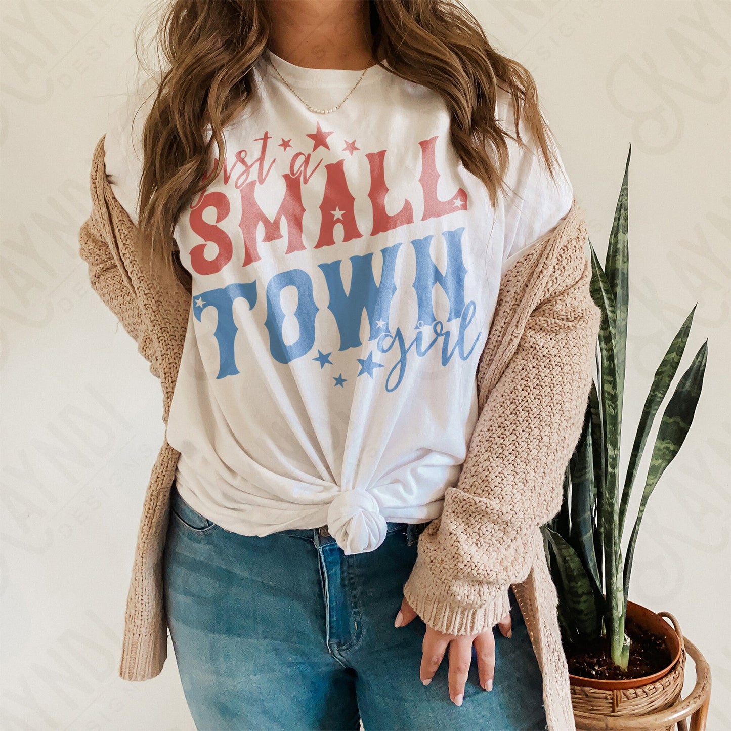 Just a Small Town Girl Sublimation Design PNG Digital Download Printable