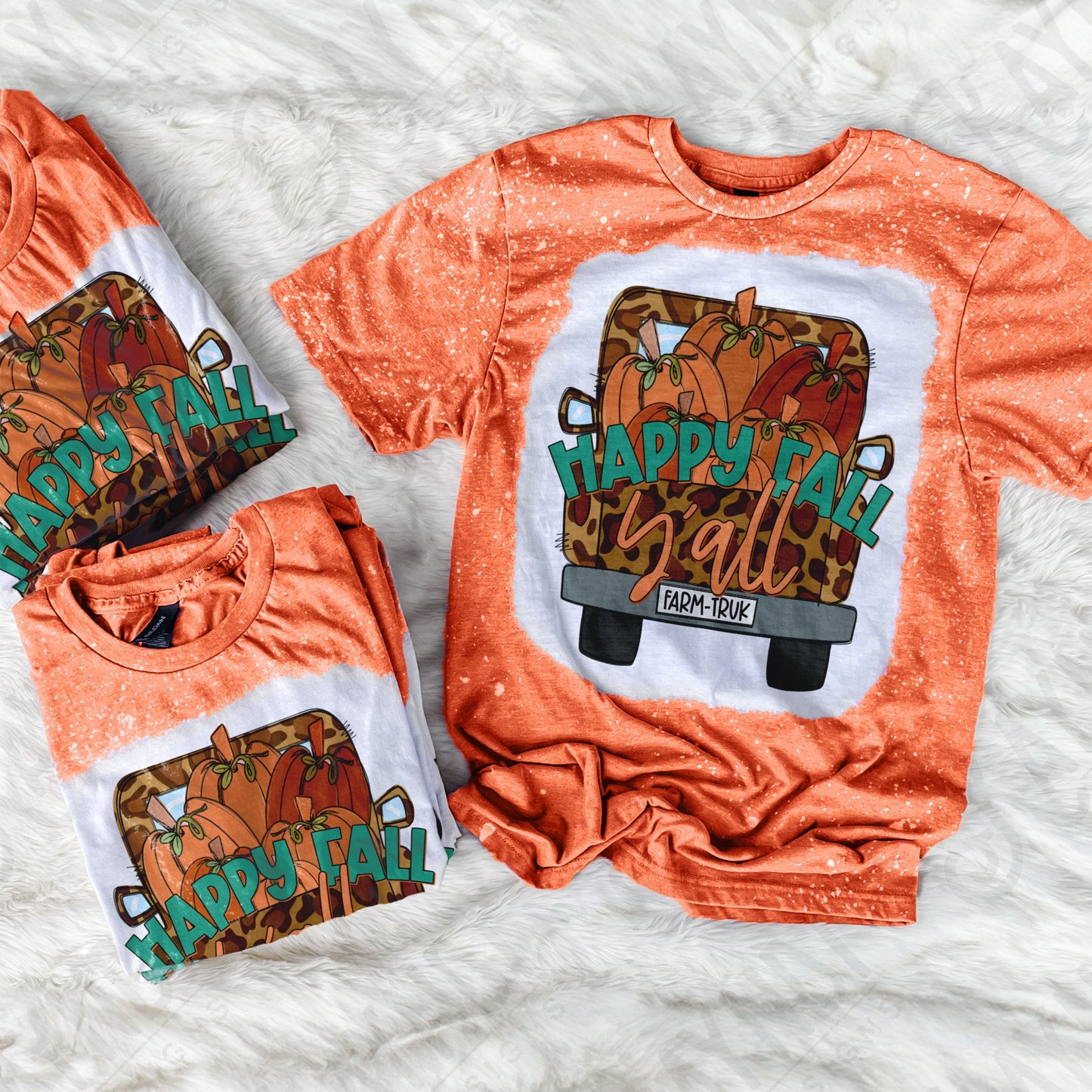 Happy Fall Y'all Sublimation Design PNG Digital Download Printable Doodle Farm Truck Pumpkin Patch Leopard Truck Autumn Cute Mama Pumpkins