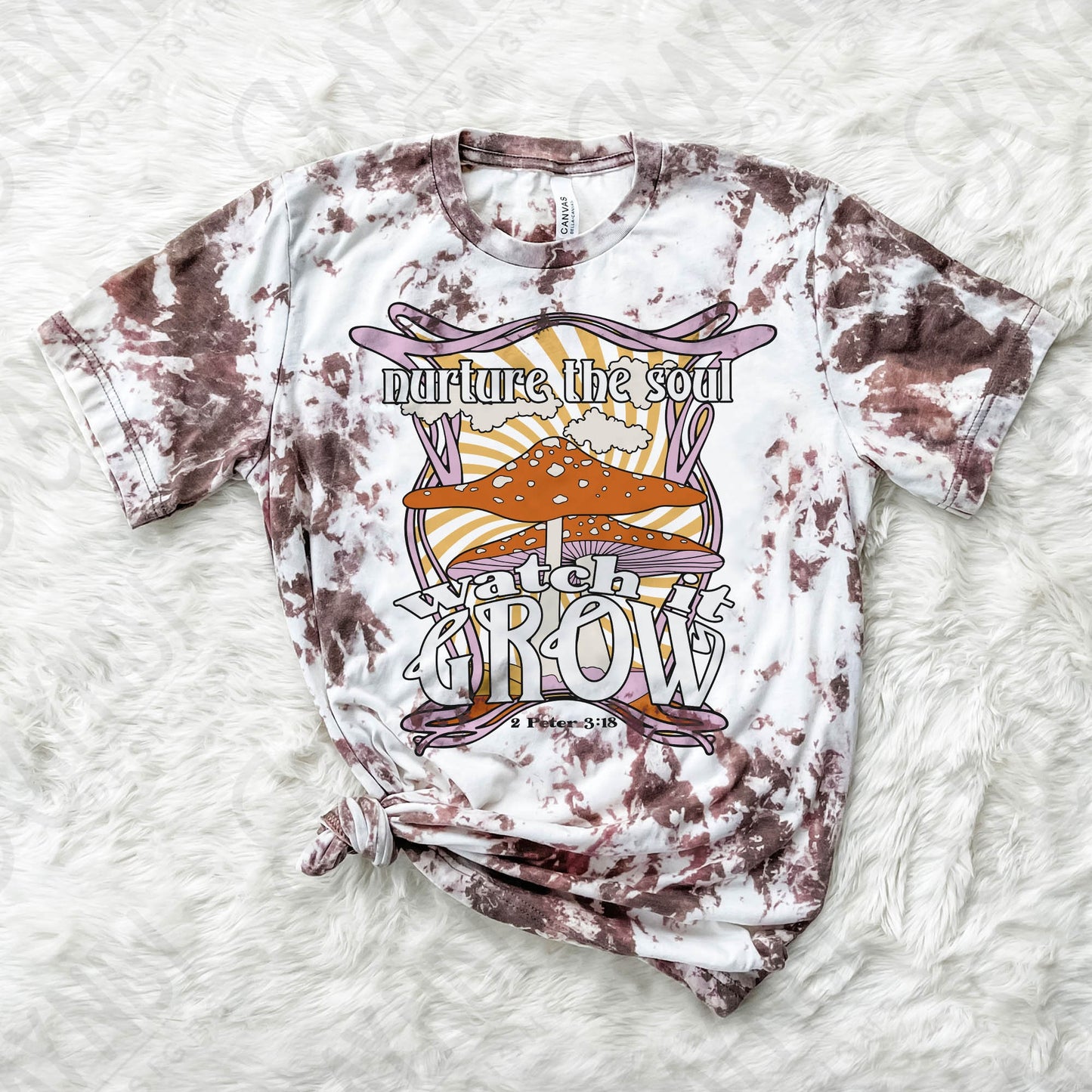 Nurture Your Soul Watch it Grow Sublimation Design PNG Digital Download Printable