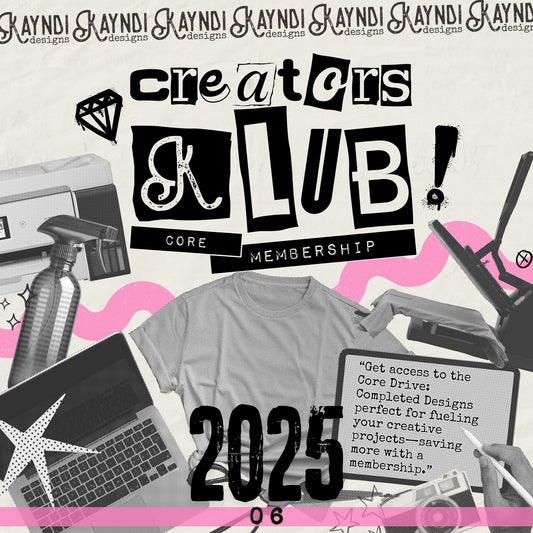 Core Membership June 2025 (Completed Designs)