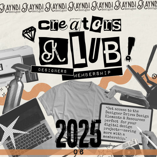 Designers Membership June 2025 (Clipart & Design Resources)