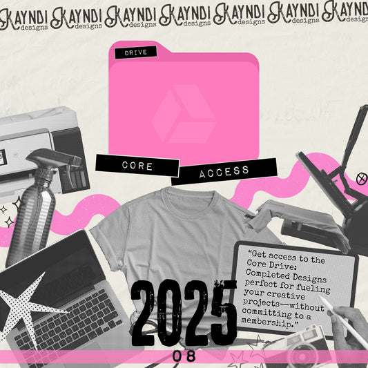 Core Drive Access August 2025 (Completed Designs)
