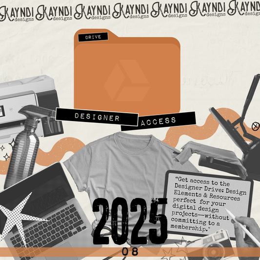 Designers Drive Access August 2025 (Clipart & Design Resources)