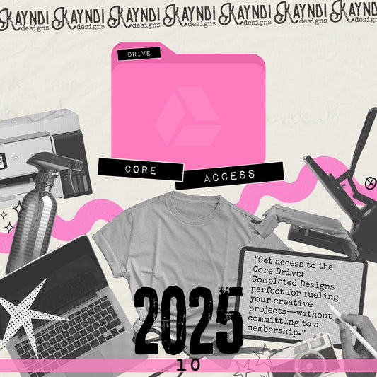 Core Drive Access October 2025 (Completed Designs)