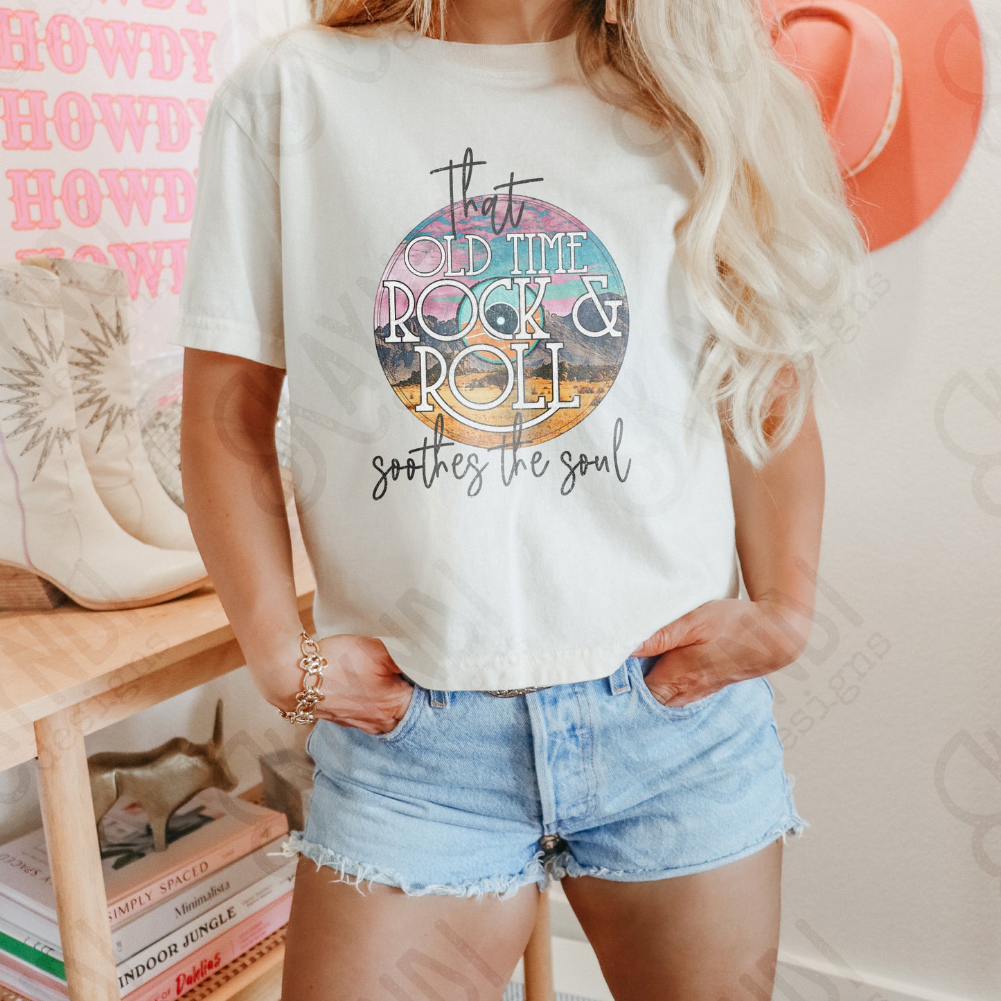 That Old Time Country Music Soothes the Soul Sublimation Design PNG Digital Download Printable