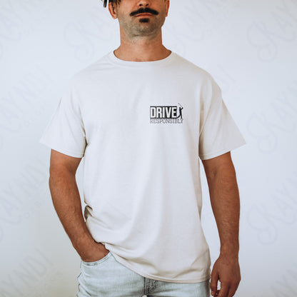 Drive Responsibly Sublimation Design PNG Digital Download Printable Golf Driver Funny