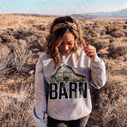 Born In a Barn Sublimation Design PNG Digital Download Printable Country Western Southern Farm Farmer Saying Quote