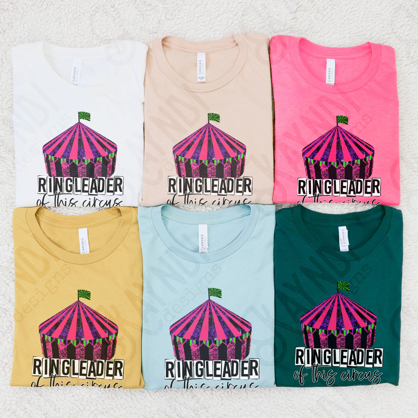 Ringleader of this Circus Sublimation Design PNG Digital Download Printable