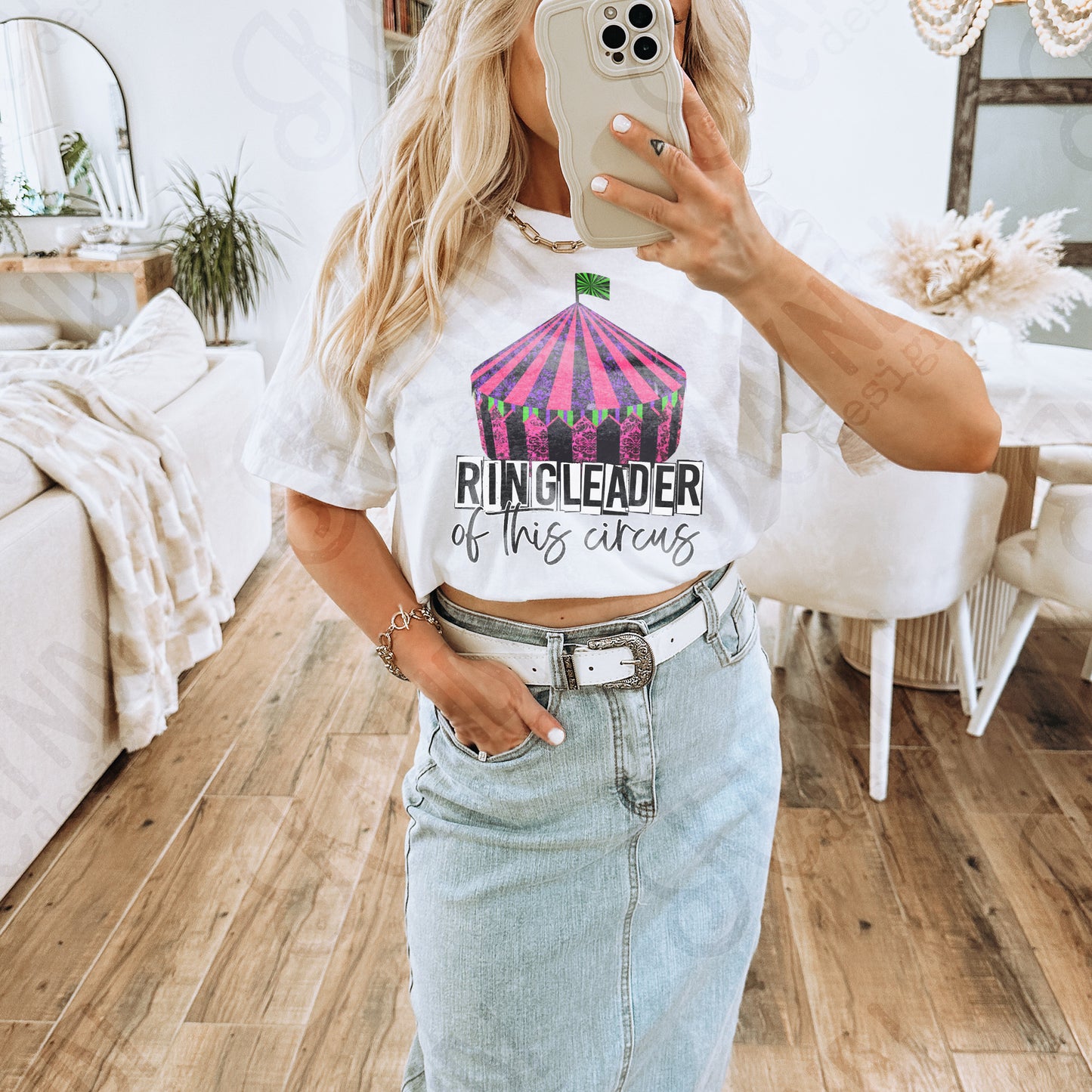 Ringleader of this Circus Sublimation Design PNG Digital Download Printable