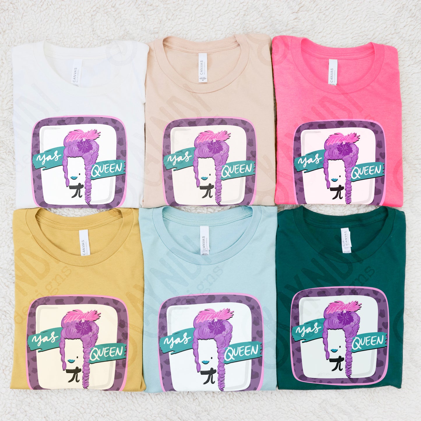 Yas Queen Sublimation Design PNG Digital Download Printable