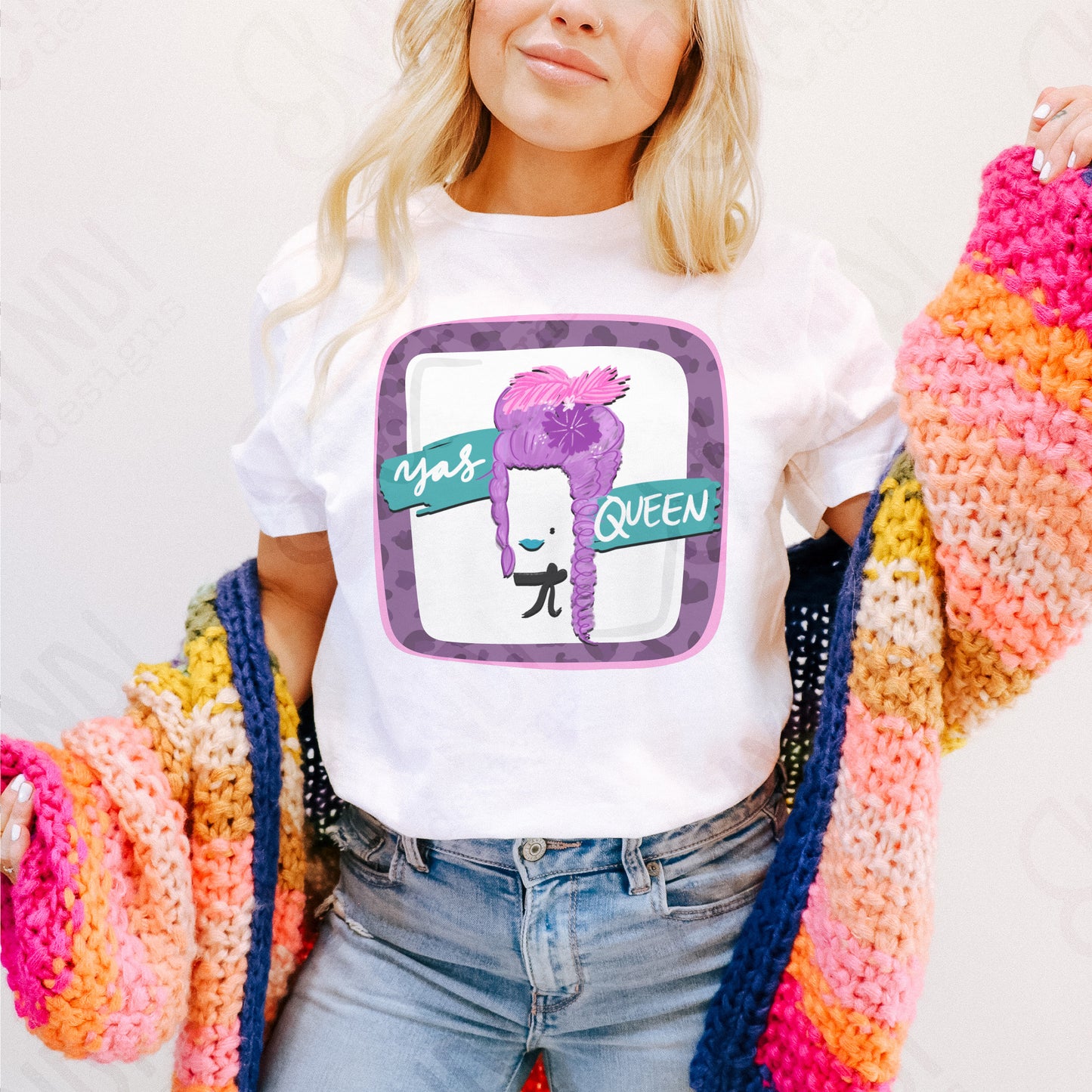 Yas Queen Sublimation Design PNG Digital Download Printable