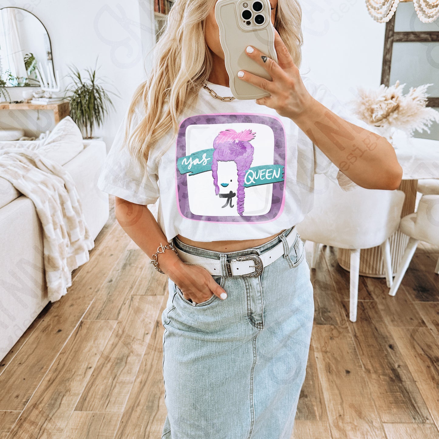 Yas Queen Sublimation Design PNG Digital Download Printable