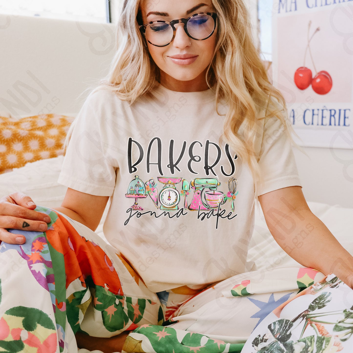 Bakers Gonna Bake Sublimation Design PNG Digital Download Printable