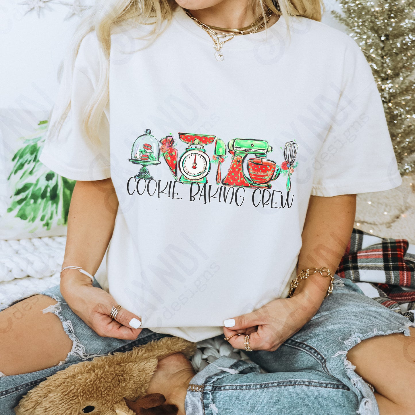 Cookie Baking Crew Sublimation Design PNG Digital Download Printable