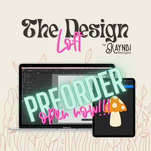 PREORDER - The Design Loft by KayndiDesigns