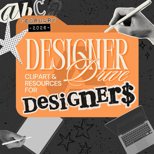 Designers Drive Access February 2026 (Clipart & Design Resources)