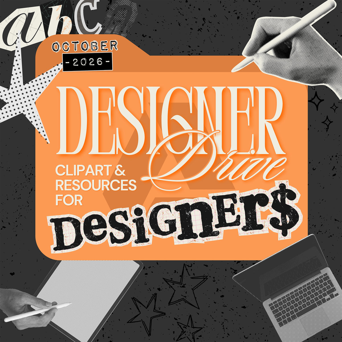 Designers Drive Access October 2026 (Clipart & Design Resources)