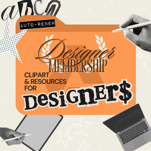 Designer Membership (Clipart & Design Resources)