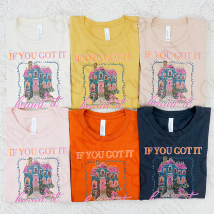 If You Got It Haunt It Sublimation Design PNG Digital Download Printable Halloween Sassy Fun Spook House