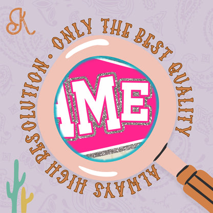 Game Day Pendant Silver 2 Pink Sublimation Design PNG Digital Download Printable School Spirit