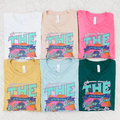 The Original Rolling Stone Sublimation Design PNG Digital Download Printable Faith Jesus Bible Verse
