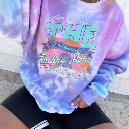 The Original Rolling Stone Sublimation Design PNG Digital Download Printable Faith Jesus Bible Verse