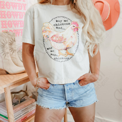 Buy Me Chickens and Sublimation Design PNG Digital Download Printable Chickens Rooster Country