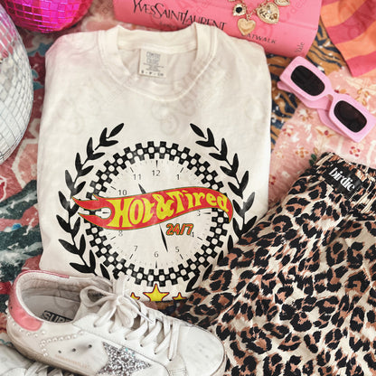 Hot & Tired Moms Club Sublimation Design PNG Digital Download Racing Checker Mom