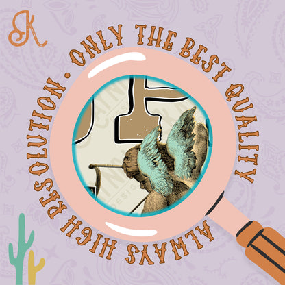 Cupid Stick Me a Cowboy Sublimation Design PNG Digital Download Printable Western Valentines