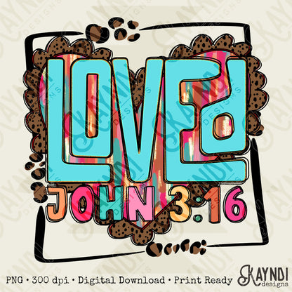 Loved Sublimation Design PNG Digital Download Printable Faith Valentines
