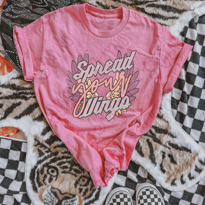 Spread Your Wings 2 Sublimation Design PNG Digital Download Printable Vintage Purple
