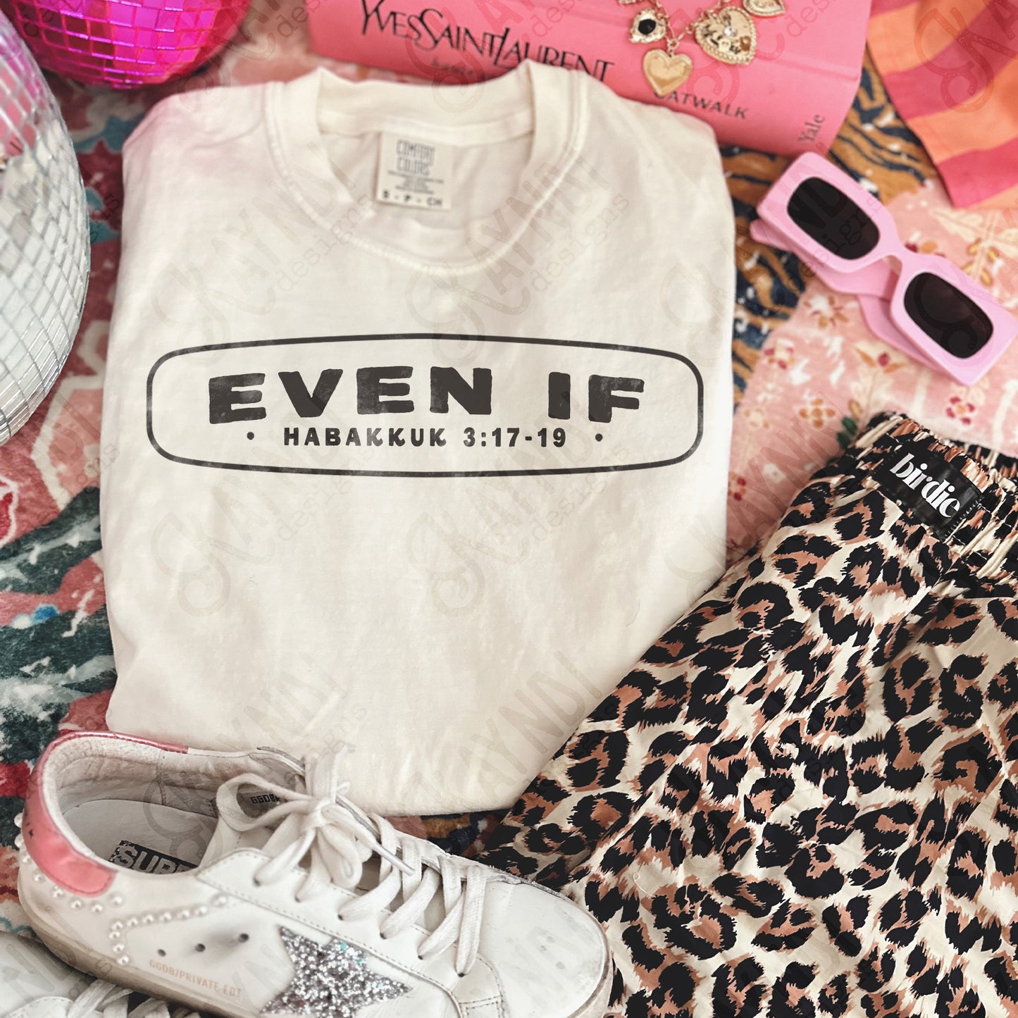 Even If Sublimation Design PNG Digital Download Faith Habakkuk