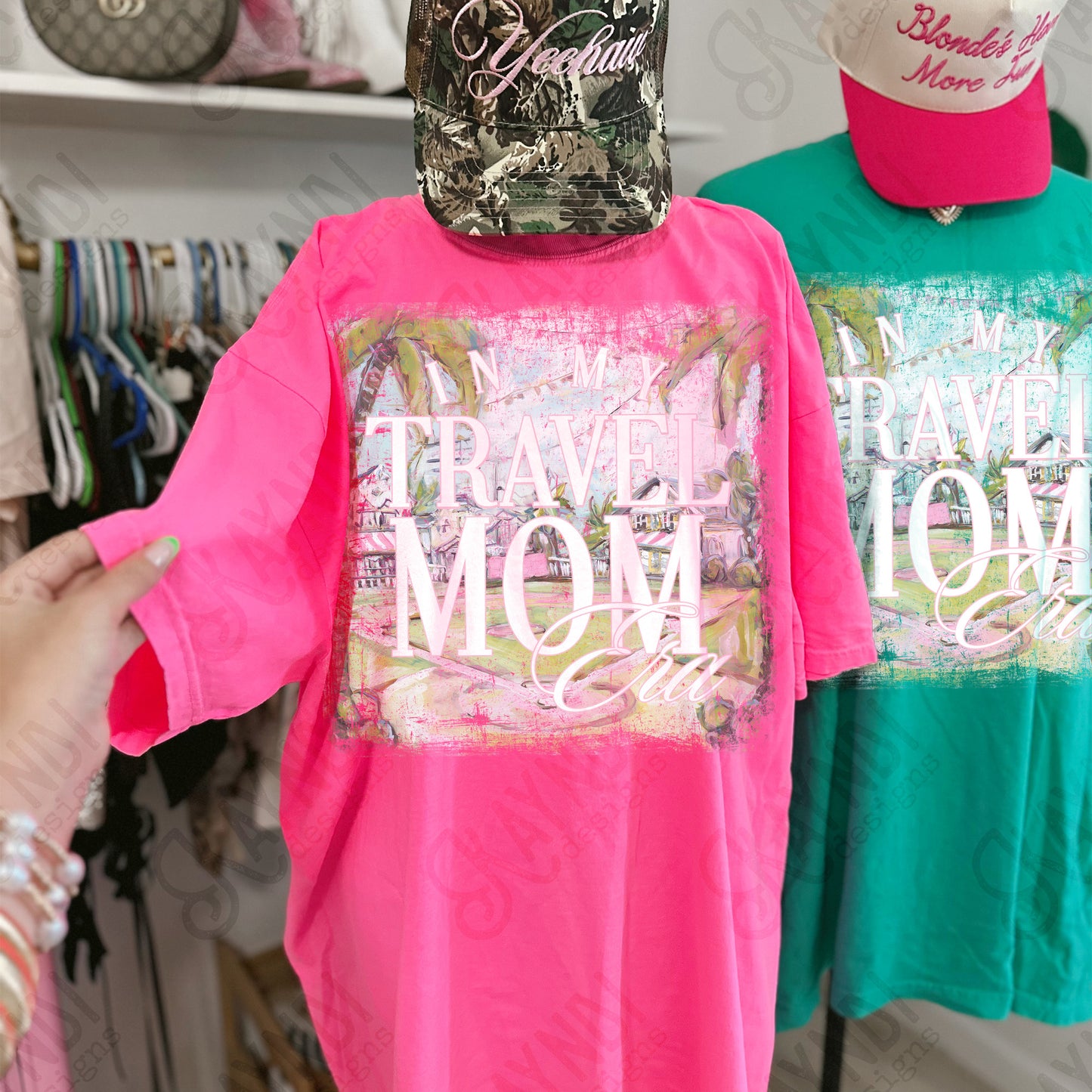 Travel Mom Era Sublimation Design PNG Digital Download Palm Ball Sport