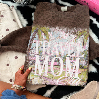 Travel Mom Era Sublimation Design PNG Digital Download Palm Ball Sport