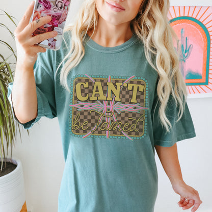 Can't Be Tamed Sublimation Design PNG Digital Download Printable Western Girly Cowgirl