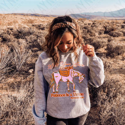 Hold Your Hourses Sublimation Design PNG Digital Download Printable Western Girly Cowgirl